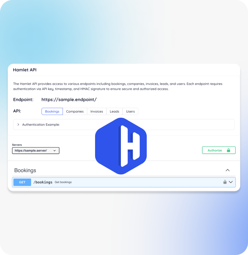 hamlet api settings