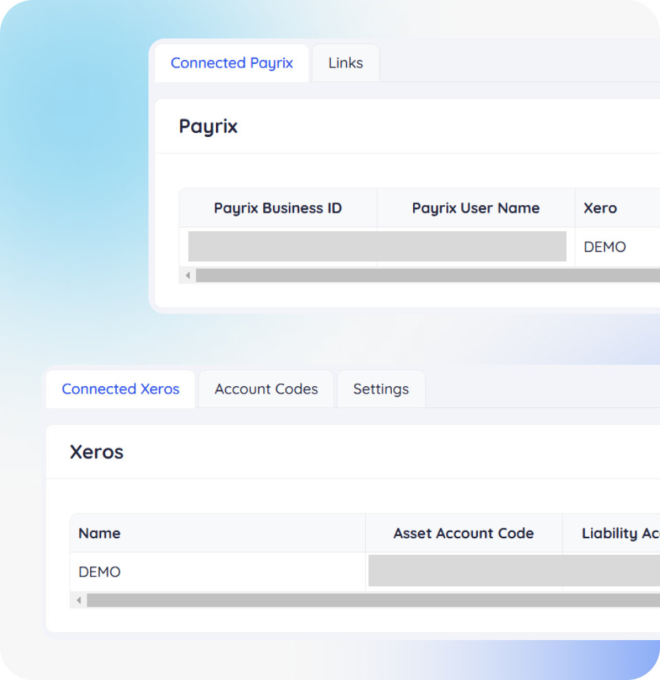 hamlet connected xero and payrix